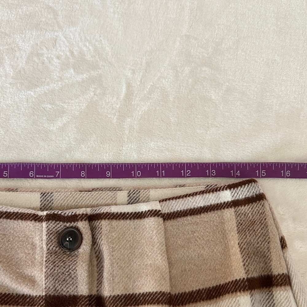 blu pepper Plaid Button-Front Skirt - Picture 8 of 8